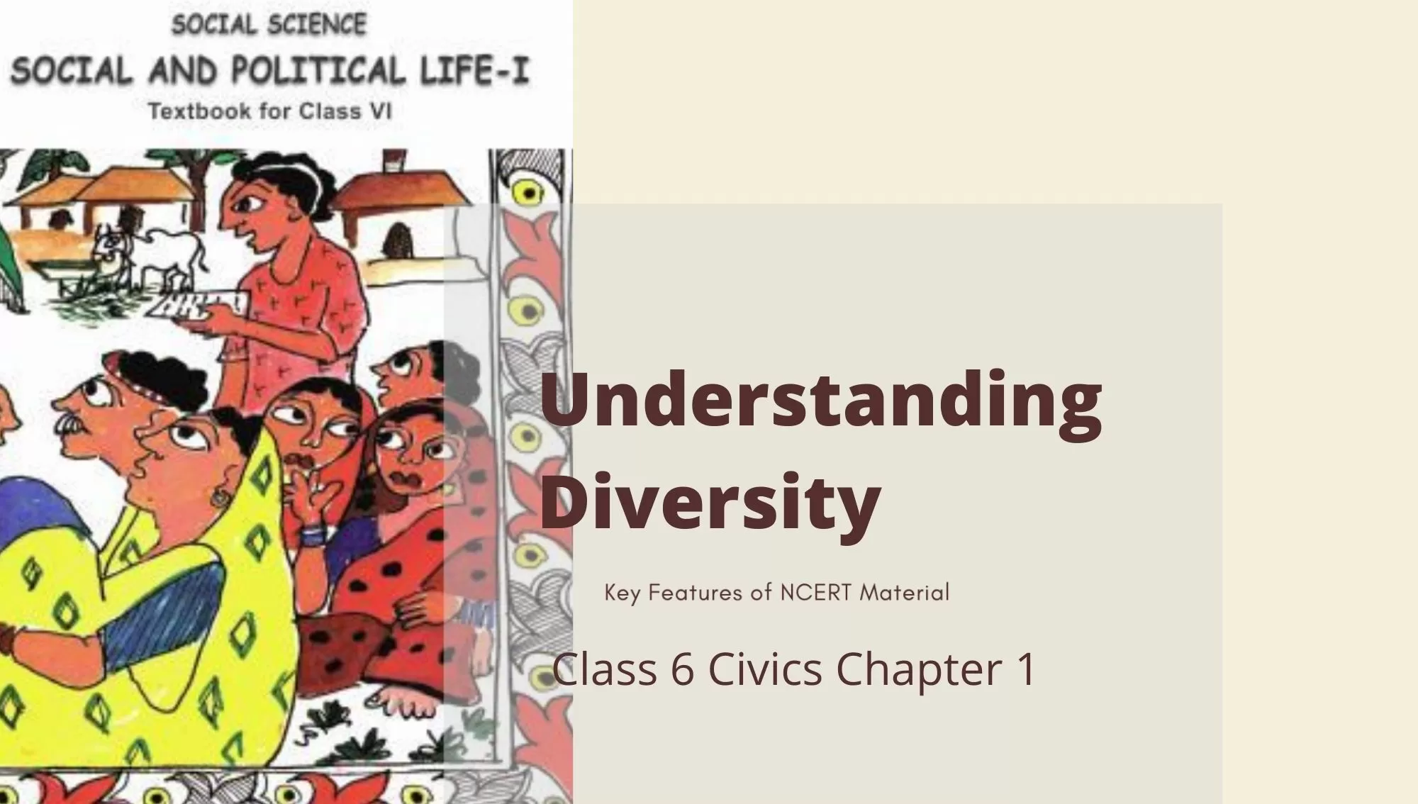 Understanding Diversity Class 6 Civics NCERT Chapter 1 Reeii Education