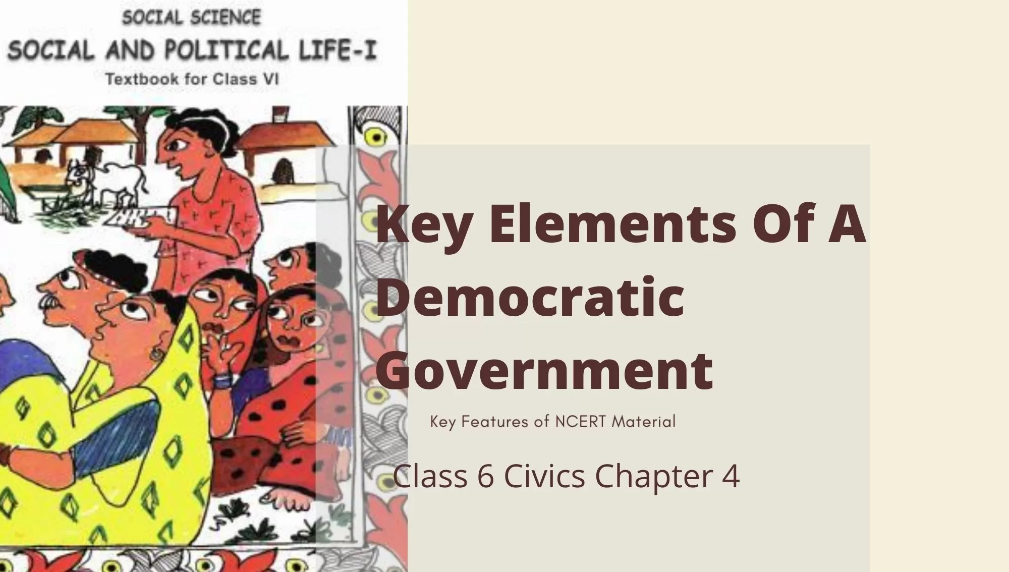 Class 6 Civics Archives Reeii Education