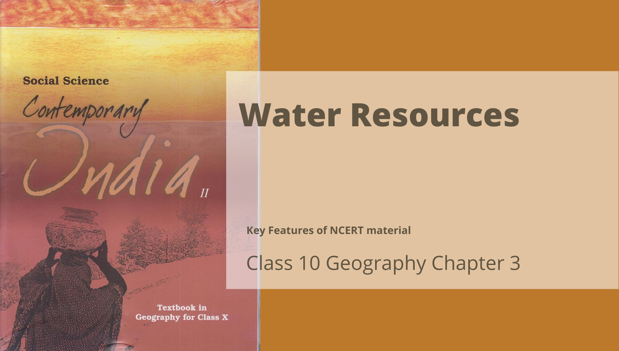 How To Conserve Water Class 8 Geography