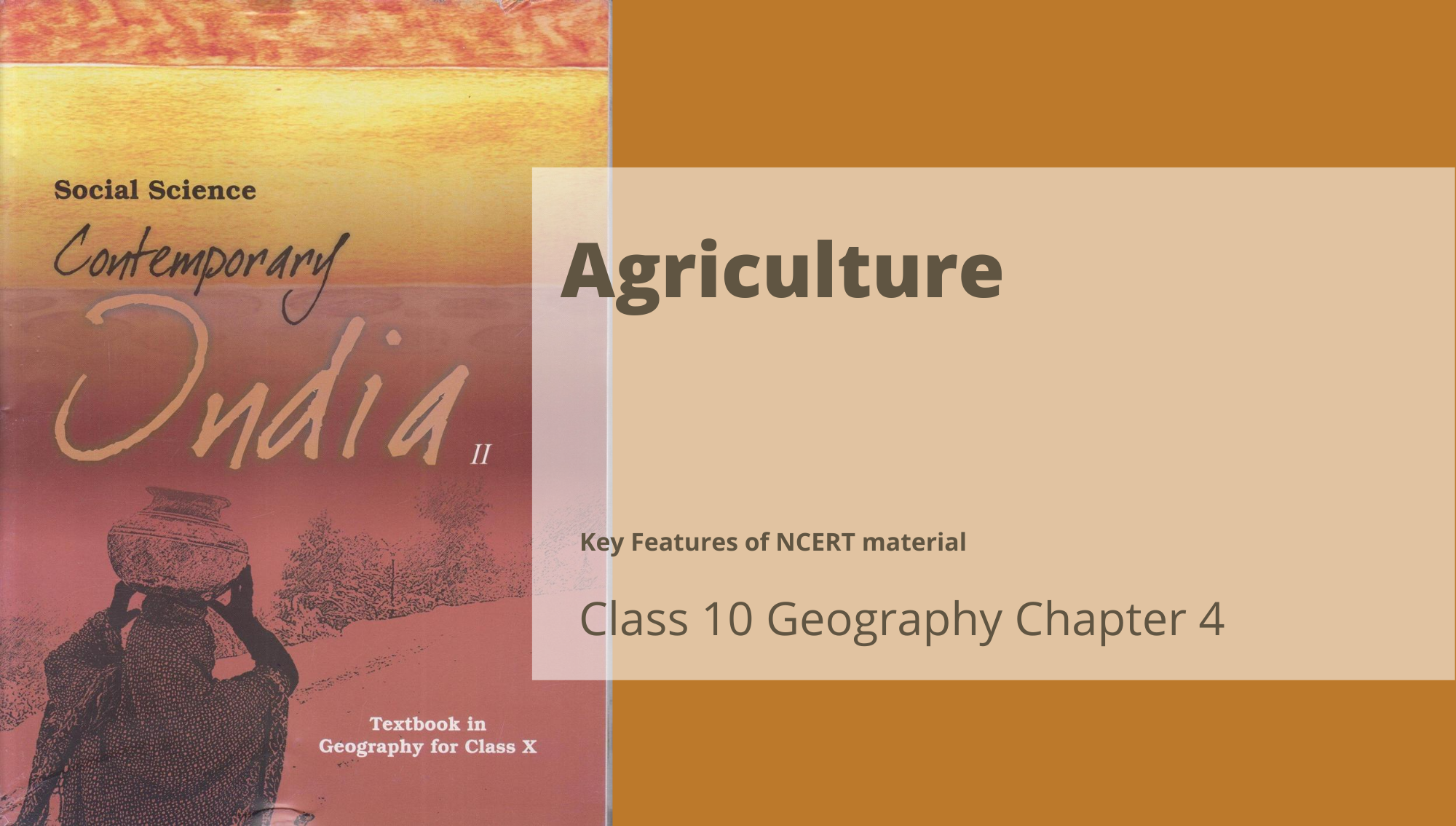 case study of agriculture class 10