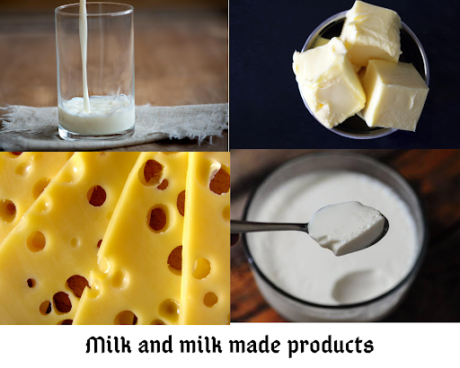milk and cheese