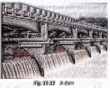 Building dam