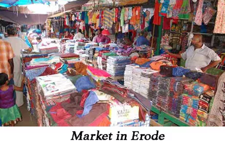 The Cloth Market of Erode 