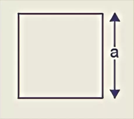 The perimeter of a square